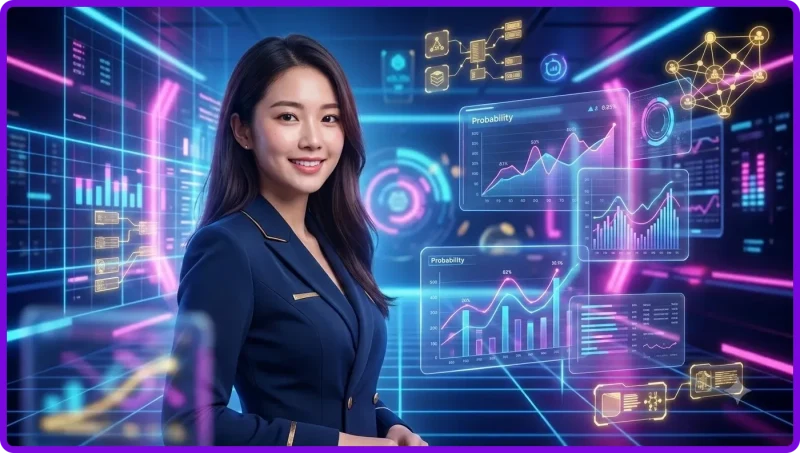 Minh họa cửa cược rồng hổ F8BET với hình ảnh rồng vàng và hổ xanh cách điệu trên bàn chơi
