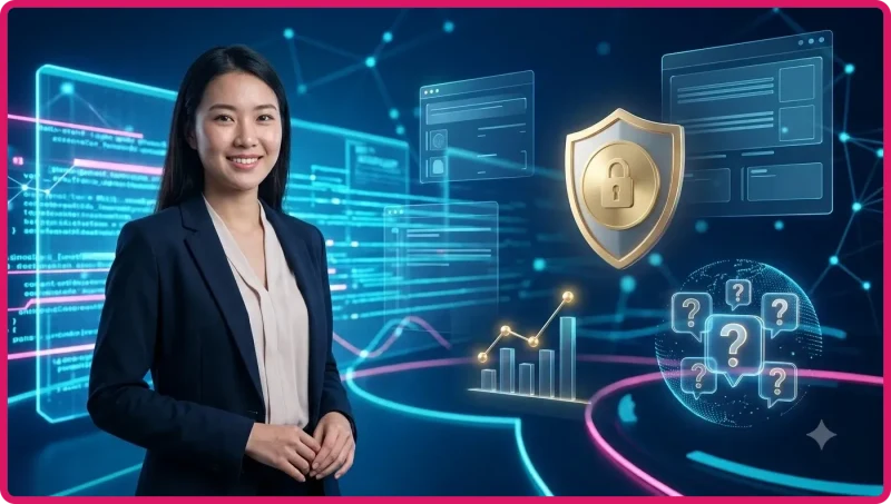 Minh họa tầm quan trọng của việc tìm đúng website chính thức trên không gian mạng